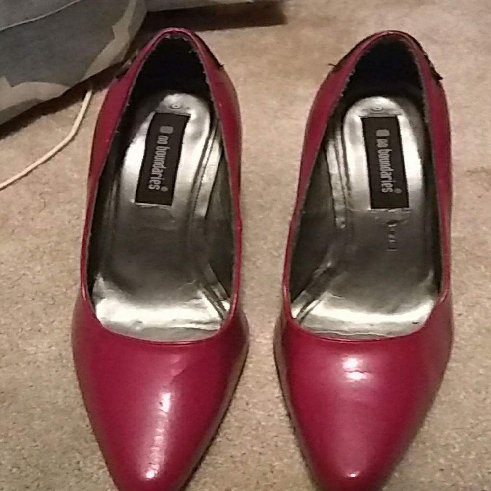 Pink heels